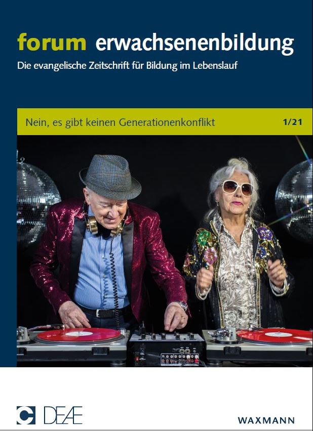 Cover der Ausgabe 1/2021 der Zeitschrift forum Erwachsenenbildung